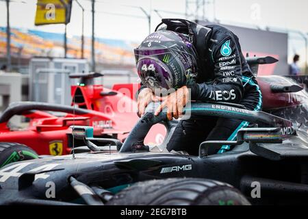 Durante il Gran Premio Turco di Formula 1 DHL 2020, dal 13 al 15 novembre 2020 sull'Intercity Istanbul Park, a Tuzla, vicino Istanbul, Turchia - Foto Antonin Vincent / DPPI Foto Stock