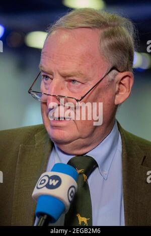 Alexander GAULAND avrà 80 anni il 20 febbraio 2021, Alexander GAULAND, presidente del partito AFD. Conferenza del partito federale AFD 2018, il 30 giugno 2018 ad Augusta/MESSEAUGSBURG/Germania. Ã‚Â | utilizzo in tutto il mondo Foto Stock