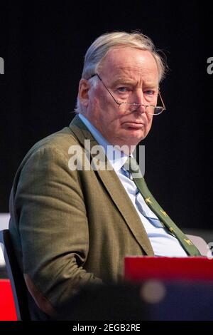 Alexander GAULAND avrà 80 anni il 20 febbraio 2021, Alexander GAULAND, presidente del partito AFD. Conferenza del partito federale AFD 2018, il 1 luglio 2018 ad Augusta/MESSEAUGSBURG/Germania. Ã‚Â | utilizzo in tutto il mondo Foto Stock