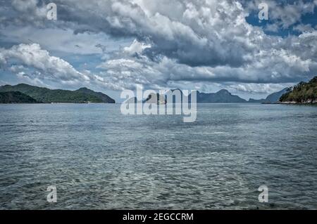 ElNido, El Nido, Palawan, Filippine, isola, mare, paradiso Foto Stock