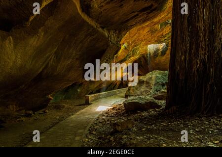 Grotte di Naida, Diu in giornata Foto Stock