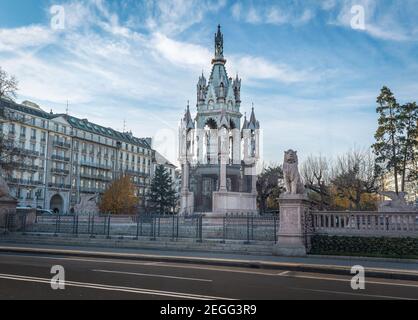 Brunswick Monument Mausoleo - Ginevra, Svizzera Foto Stock