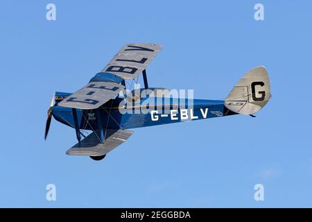 A 1925 De Havilland DH60 Cirrus Moth Foto Stock