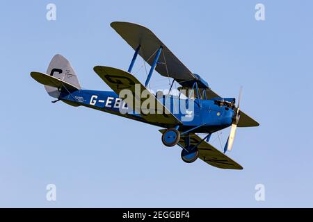 A 1925 De Havilland DH60 Cirrus Moth Foto Stock