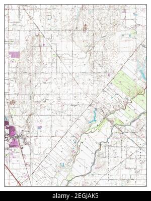 Elk Grove, California, mappa 1968, 1:24000, Stati Uniti d'America da Timeless Maps, dati U.S. Geological Survey Foto Stock