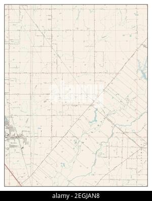 Elk Grove, California, mappa 1968, 1:24000, Stati Uniti d'America da Timeless Maps, dati U.S. Geological Survey Foto Stock