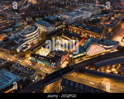 Camden Town, Camden High Street, Regent's Canal, camden Lock, camden Market e The Stables Market Foto Stock