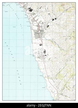 Half Moon Bay, California, mappa 1997, 1:24000, Stati Uniti d'America da Timeless Maps, dati U.S. Geological Survey Foto Stock