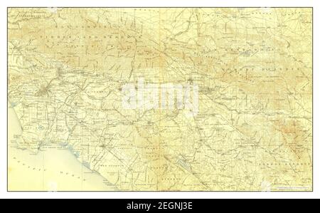 Southern California foglio No 1, California, mappa 1904, 1:250000, Stati Uniti d'America da Timeless Maps, dati U.S. Geological Survey Foto Stock