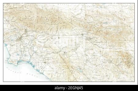 Southern California foglio No 1, California, mappa 1901, 1:250000, Stati Uniti d'America da Timeless Maps, dati U.S. Geological Survey Foto Stock