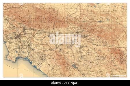 Southern California foglio No 1, California, mappa 1901, 1:250000, Stati Uniti d'America da Timeless Maps, dati U.S. Geological Survey Foto Stock