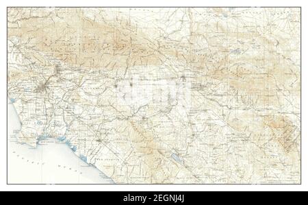 Southern California foglio No 1, California, mappa 1901, 1:250000, Stati Uniti d'America da Timeless Maps, dati U.S. Geological Survey Foto Stock