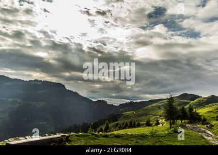 Varie vedute di Kullu, Himachal Pradesh Foto Stock