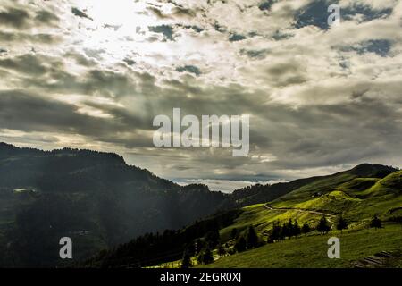 Varie vedute di Kullu, Himachal Pradesh Foto Stock