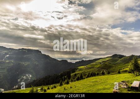 Varie vedute di Kullu, Himachal Pradesh Foto Stock