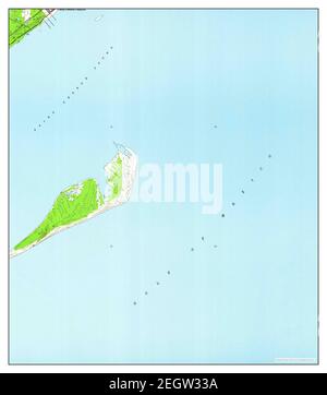 Dog Island, Florida, mappa 1943, 1:24000, Stati Uniti d'America da Timeless Maps, dati US Geological Survey Foto Stock