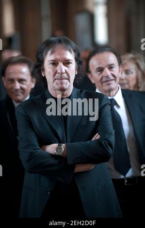 Roma, Italia. 18 Feb 2021. ACE;ENTERTAINMENT (GENERAL)Italian band The Pooh, Red Canzian, Dody Battaglia, Roby Facchinetti.photo archive 2012 Credit: dpa/Alamy Live News Foto Stock