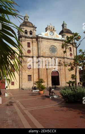 Colombia Cartagena Iglesia de San Pedro Claver Foto Stock