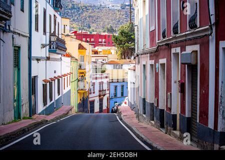 Paesaggio, durante il Rally Islas Canarias 2020, 5° appuntamento del Campionato europeo Rally FIA 2020, dal 26 al 28 novembre 2020 a Las Palmas de Gran Canaria, Spagna - Foto Grégory Lenenmand / DPPI Foto Stock