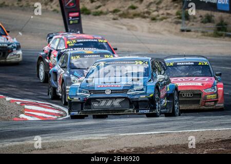 Durante il Capitalbox World RX della Finlandia, 3° round del Campionato Mondiale FIA Rallycross 2020, FIA WRX, dal 29 al 30 agosto 2020 sulla Tykkimaki, a Kouvola, Finlandia - Foto Paulo Maria / DPPI Foto Stock