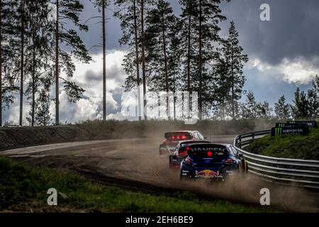 Durante il Capitalbox World RX della Finlandia, 3° round del Campionato Mondiale FIA Rallycross 2020, FIA WRX, dal 29 al 30 agosto 2020 sulla Tykkimaki, a Kouvola, Finlandia - Foto Paulo Maria / DPPI Foto Stock