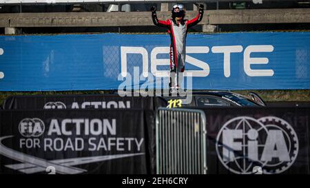 Projekt e, RAYMOND Cyril (fra), Team Stard (AUT), Ford Fiesta, azione durante il Neste World RX di riga-Lettonia, 6° round del FIA World Rallycross Championship 2020, FIA WRX, il 20 settembre 2020 sulla Bikernieku Kompleksa Sporta Baze, a riga, Lettonia - Foto Paulo Maria / DPPI Foto Stock