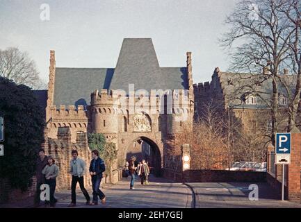 Castello di Paffendorf, 04 dicembre 1979, Bergheim, Nord Reno-Westfalia, Germania occidentale Foto Stock