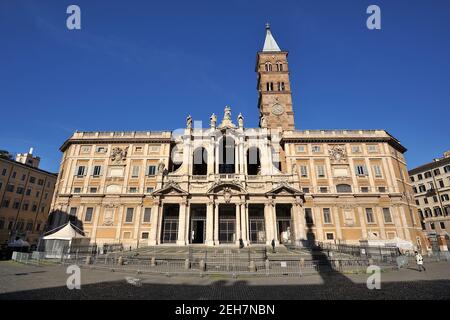 Italia, Roma, basilica di Santa Maria maggiore Foto Stock