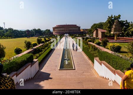 Vande Mataram Memorial Park Bhujodi, Kutch Foto Stock