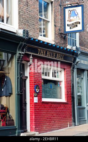 Il Blue Bell, Fossgate, York, Inghilterra Foto Stock