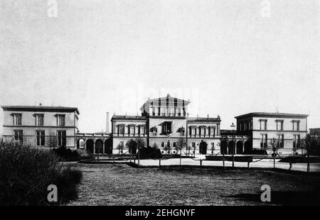 Palais Raczynski, Berlino 1876. Foto Stock