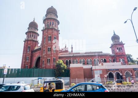 Chennai High Court per legge e ordine Foto Stock