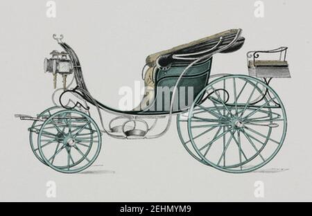 Park phaeton, 1906.. Foto Stock
