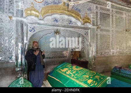 Darbar Peer Hazrat Yousaf Shah Gardez, Multan, Punjab, Pakistan Foto Stock