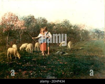 Pasquale Celommi - il primo bacio (CelommiP-33). Foto Stock