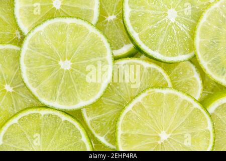 Lime agrumi lime collezione cibo fondo frutta fresca sfondi Foto Stock