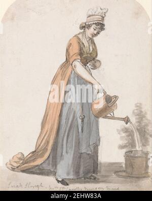 Paul Sandby - Sara Hough, la signora T. P. Sandby's cameretta Maid Foto Stock