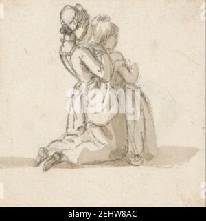 Paul Sandby - la toilette Foto Stock