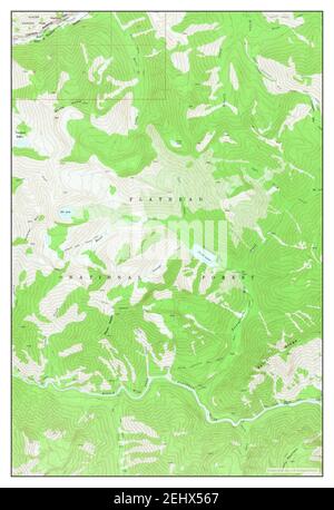 Mount Bradley, Montana, map 1958, 1:24000, United States of America by Timeless Maps, data U.S. Geological Survey Foto Stock