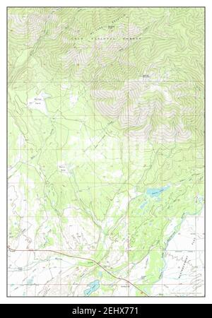 Ovando Mountain, Montana, map 1968, 1:24000, United States of America by Timeless Maps, data U.S. Geological Survey Foto Stock