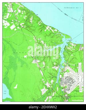 Havelock, North Carolina, mappa 1949, 1:24000, Stati Uniti d'America da Timeless Maps, dati U.S. Geological Survey Foto Stock