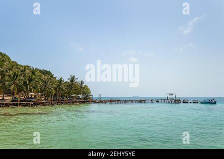 Maggio Rut Ngoai isola, Kien Giang, Vietnam Foto Stock