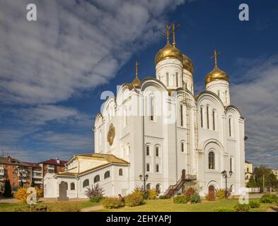 Cattedrale della Trinità a Bryansk. Russia Foto Stock