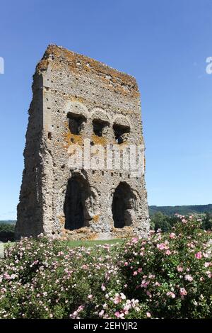 Tempio romano di Janus ad Autun, Francia Foto Stock