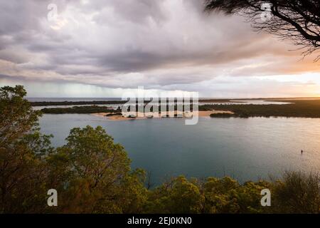 Rigby Island, Lakes Entrance, Victoria, Australia. Foto Stock