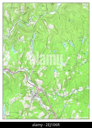 Livingston Manor, New York, map 1965, 1:24000, United States of America by Timeless Maps, data U.S. Geological Survey Foto Stock