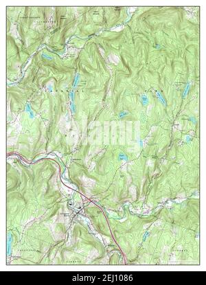 Livingston Manor, New York, map 1965, 1:24000, United States of America by Timeless Maps, data U.S. Geological Survey Foto Stock