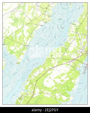 Waverly Mills, South Carolina, mappa 1942, 1:24000, Stati Uniti d'America da Timeless Maps, dati U.S. Geological Survey Foto Stock