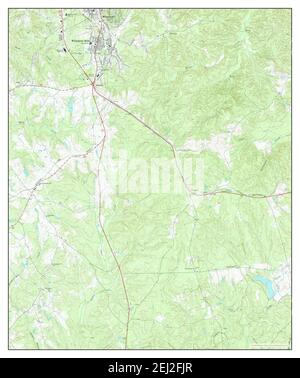 Winnsboro Mills, South Carolina, mappa 1969, 1:24000, Stati Uniti d'America da Timeless Maps, dati U.S. Geological Survey Foto Stock