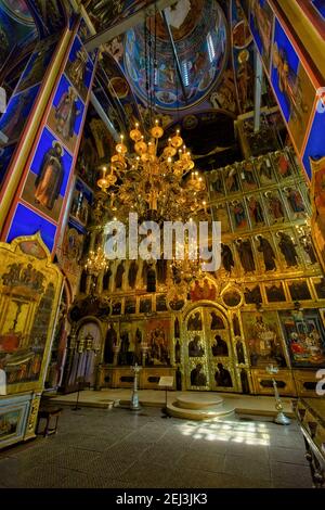 Chiesa interiore. Cremlino di Suzdal. Russia Foto Stock